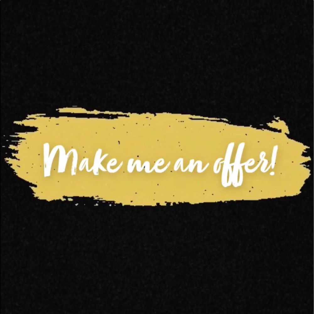 Make me an offer! Reasonable offers considered. 🥳